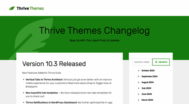 changelog.thrivethemes.com