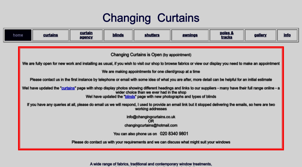 changingcurtains.co.uk