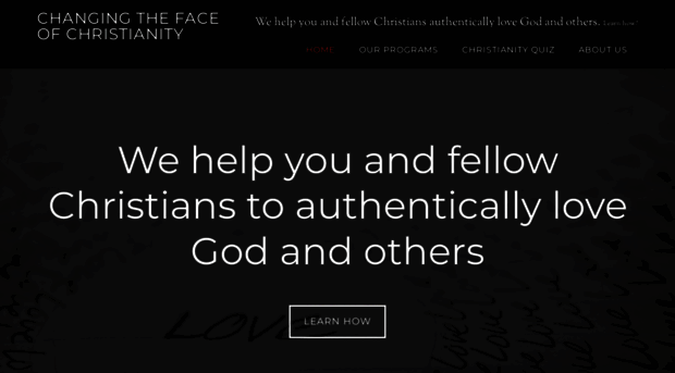 changingthefaceofchristianity.com