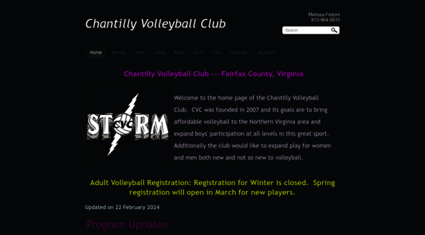 chantillyvolleyballclub.com