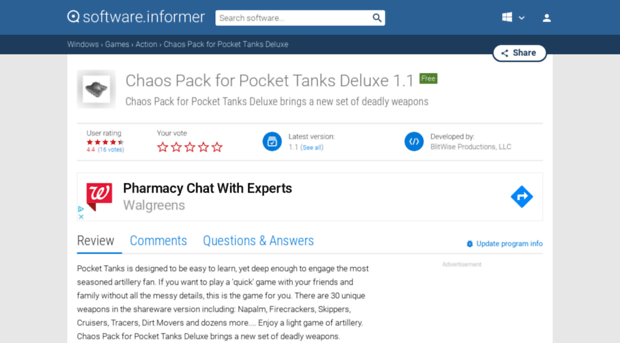 chaos-pack-for-pocket-tanks-deluxe.software.informer.com