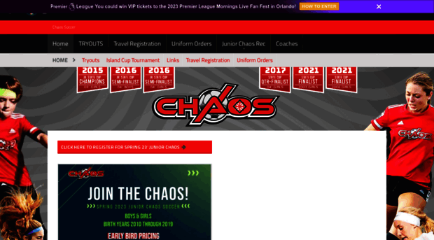 chaossoccer.net