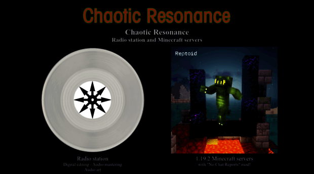 chaoticresonance.com