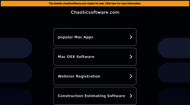 chaoticsoftware.com