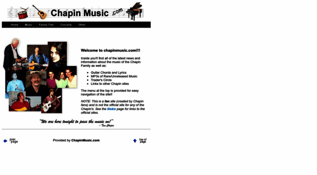 chapinmusic.com