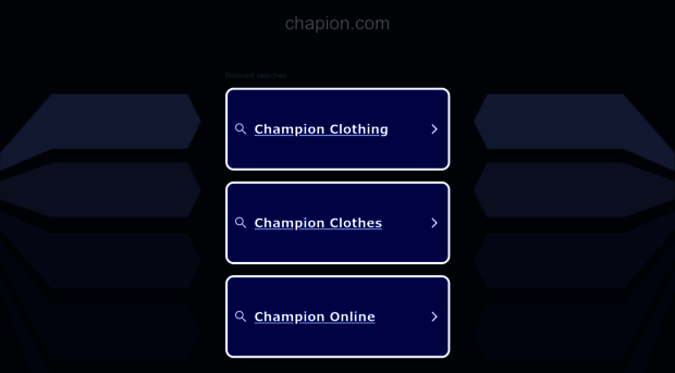 chapion.com