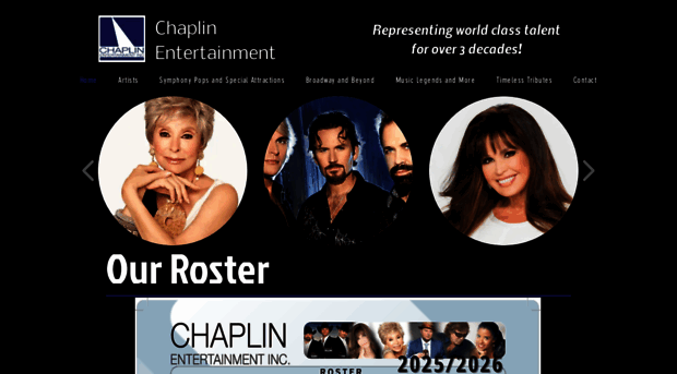 chaplinentertainment.com