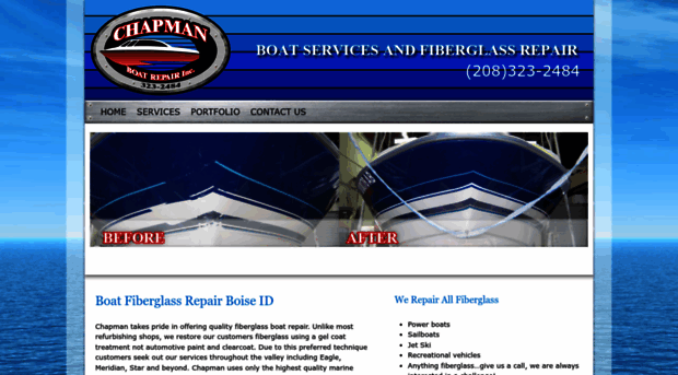 chapmanboatrepair.com