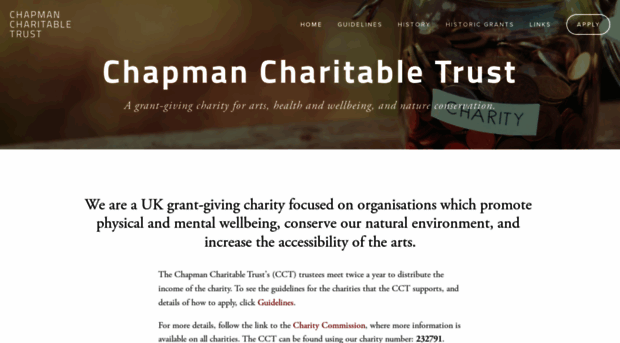 chapmancharitabletrust.org.uk