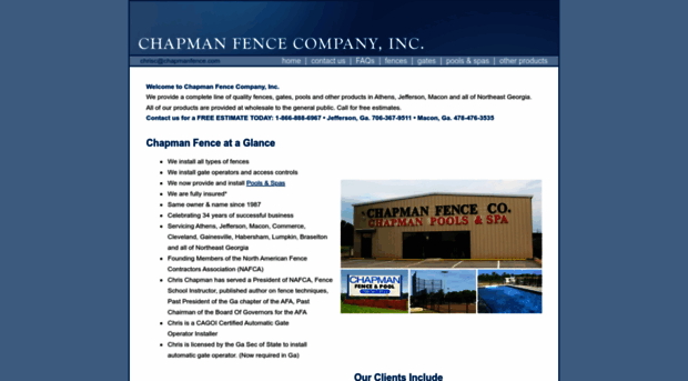 chapmanfence.com