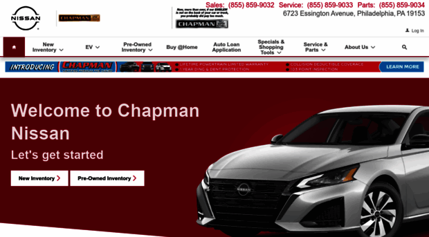 chapmannissan.com