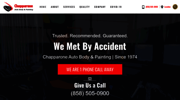 chapparoneautobody.com