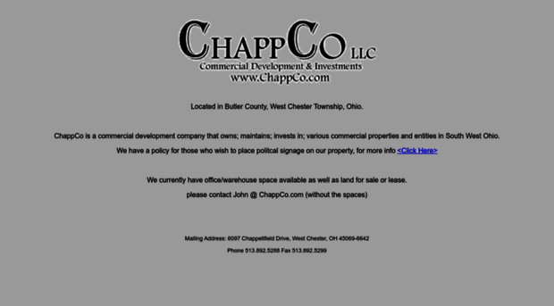 chappco.com