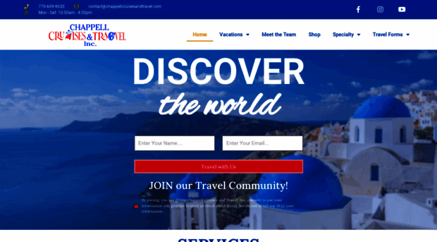 chappellcruisesandtravel.com