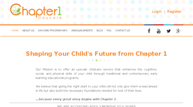 chapter1daycare.net
