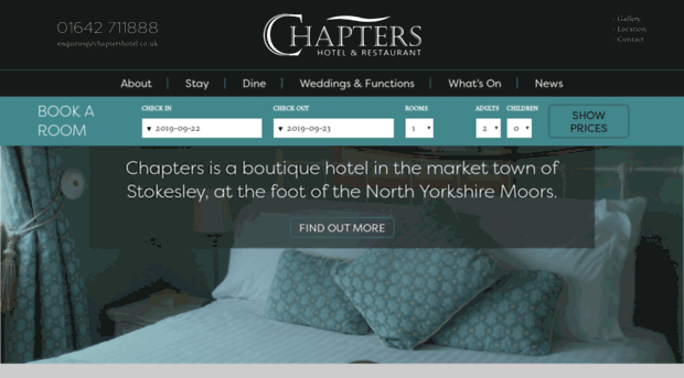 chaptershotel.co.uk