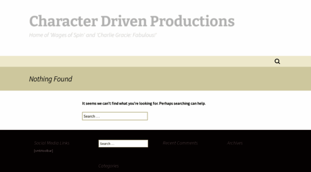 characterdrivenfilms.com