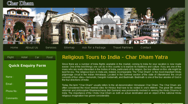 chardhamholidaypackages.com