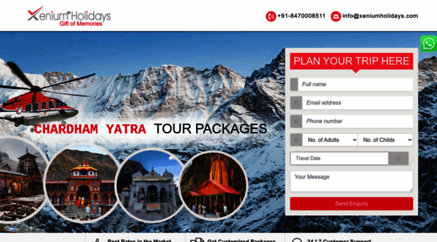 chardhamyatra.xeniumholidays.com