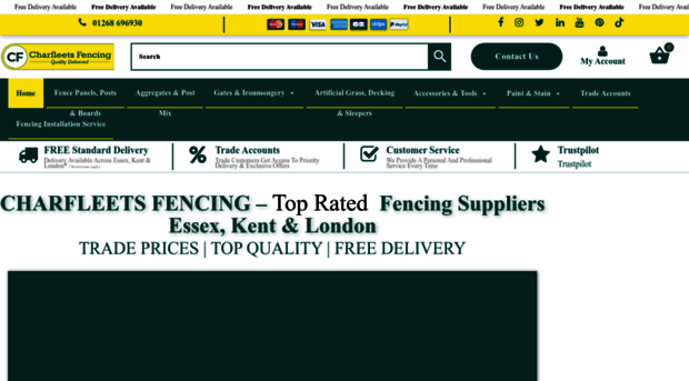 charfleetsfencing.co.uk