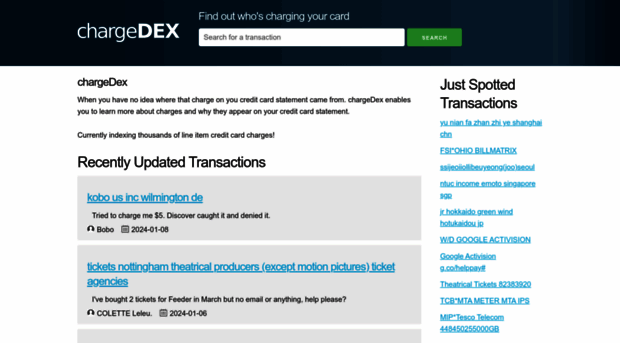 chargedex.com