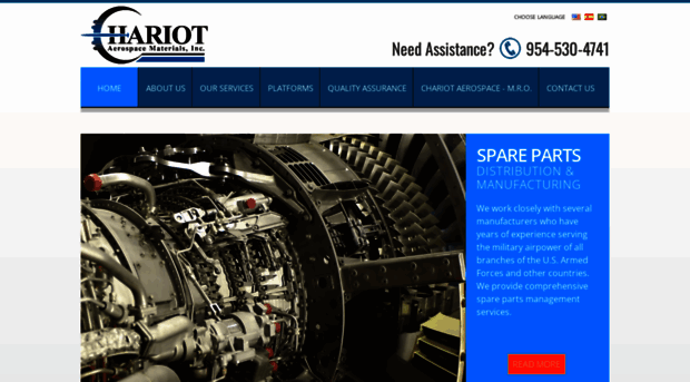 chariotaerospace.com