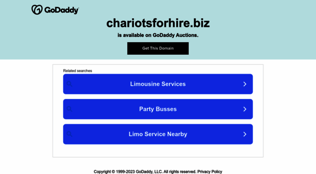 chariotsforhire.biz