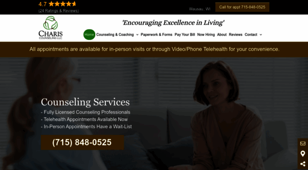 chariscounselingwi.com