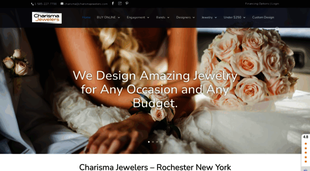 charismajewelers.com