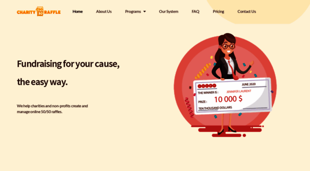 charity5050raffle.com