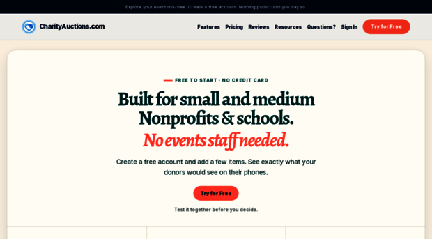 charityauctions.com