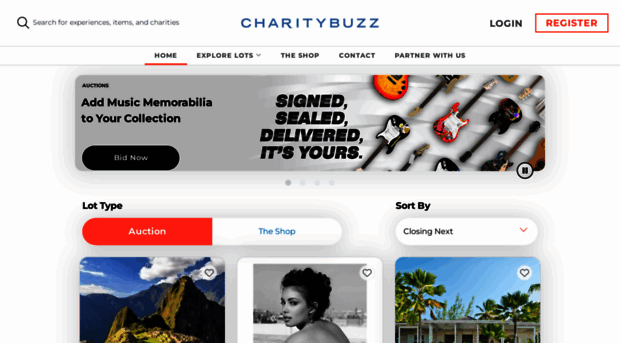 charitybuzz.com