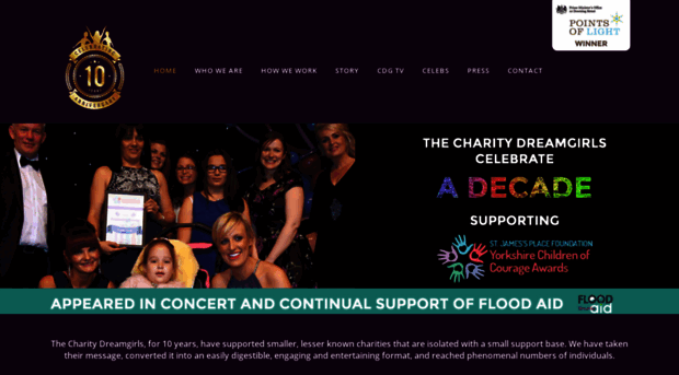 charitydreamgirls.co.uk