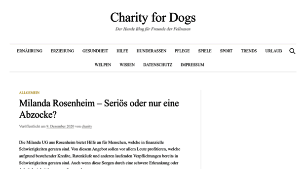 charityfordogs.de