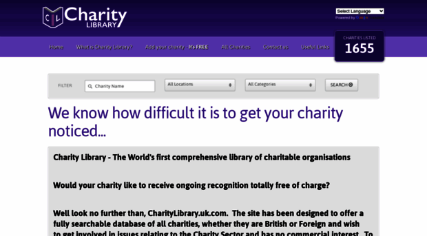 charitylibrary.uk.com