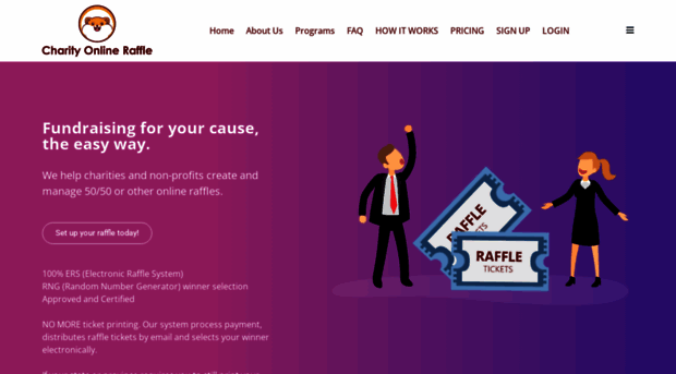 charityonlineraffle.com