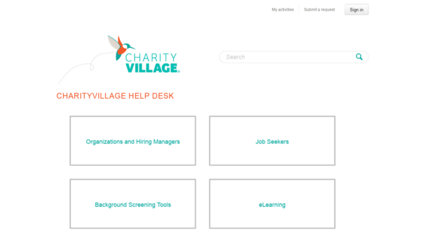 charityvillage.zendesk.com