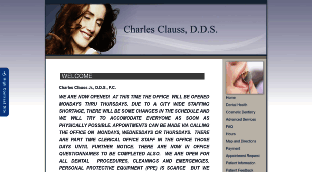 charlesclaussdds.com