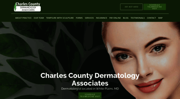 charlescountyderm.com