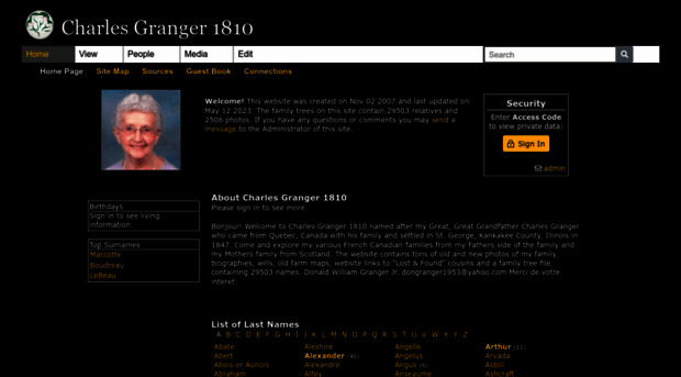 charlesgranger.tribalpages.com