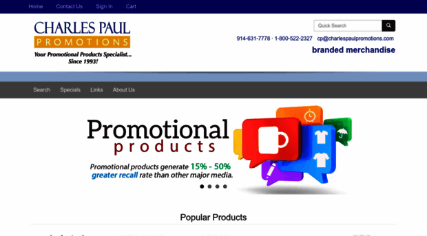 charlespaulpromotions.com