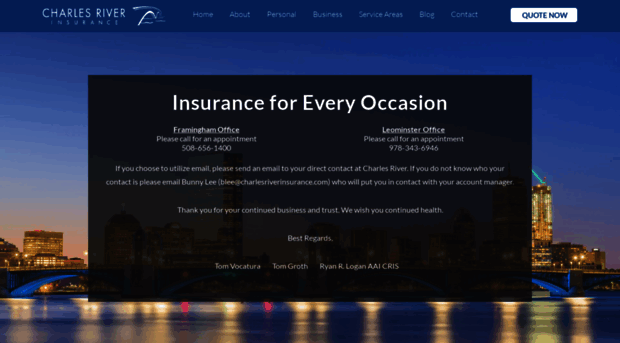 charlesriverinsurance.com