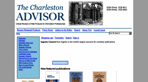 charleston.publisher.ingentaconnect.com