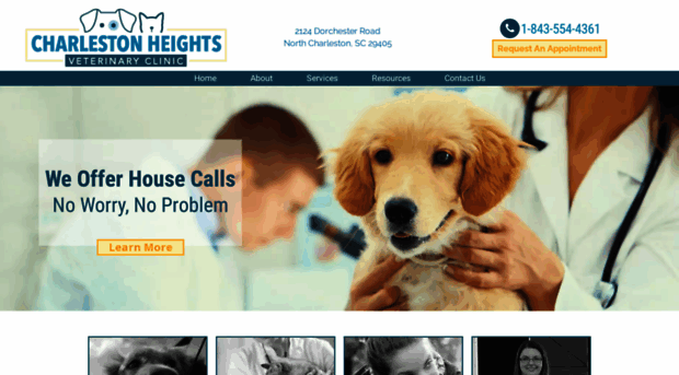 charlestonheightsveterinaryclinic.com