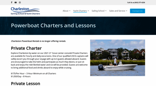 charlestonpowerboatrentals.com