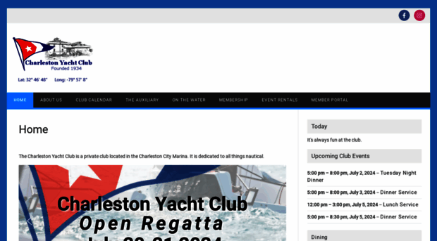 charlestonyachtclub.com