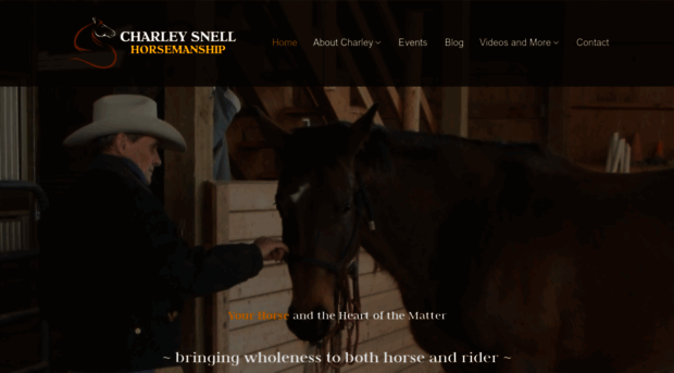 charleysnellhorsemanship.com