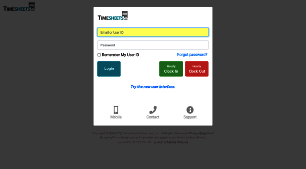 charlie.timesheets.com