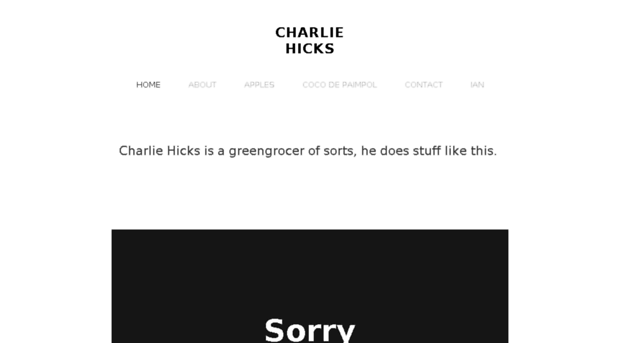 charliehicks.com