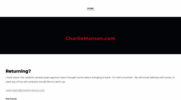 charliemanson.com